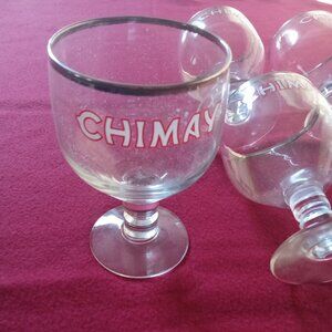 Collector Chimay Glasses 1990